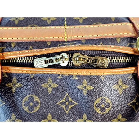 LOUIS VUITTON Monogram 16" Overnight Travel Carryall Doctor Case Bag Gym Duffle - Picture 16 of 16
